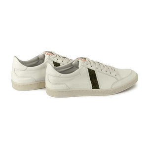 
                  
                    Charger l&amp;#39;image dans la galerie, Lafrica Leather White Olive - SAWA SHOES 
                  
                